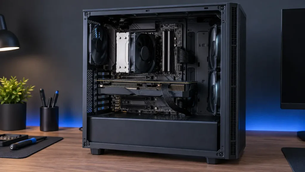 interior-pc-cooler-ventoinhas-1024x576 PC desligando sozinho? 9 causas e como resolver